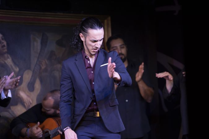 Flamenco performance on stage