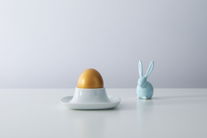 Concept of Richness and prosperity, golden eggs