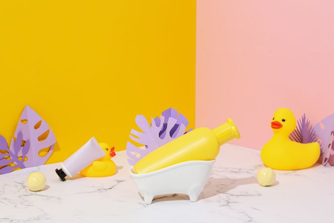 Concept of cosmetic and beauty care, space for text