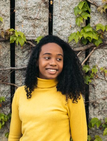 portrait of a Black woman smiling