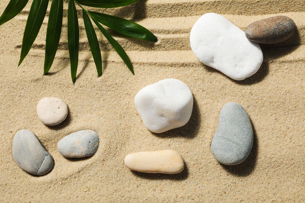 Composition for Zen, Relaxation, Harmony and Balance concept
