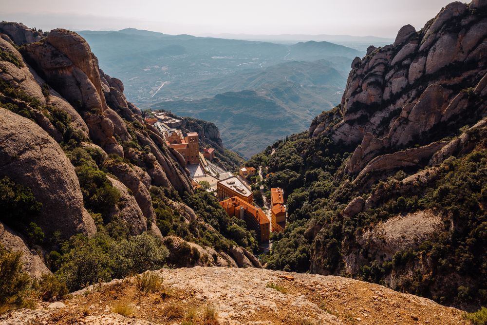 Monastery of the mountain of Montserrat
