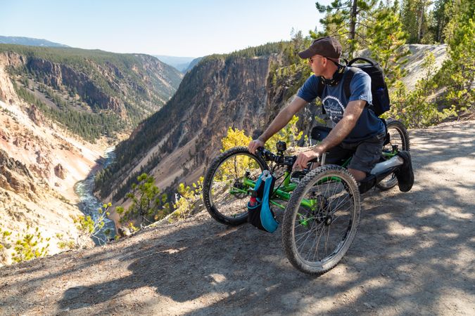 Exploring the Sublime Point Trail with an off-road wheelchair