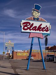 Blake Chanslor hamburger stand in Albuquerque, New Mexico 4jOZJb