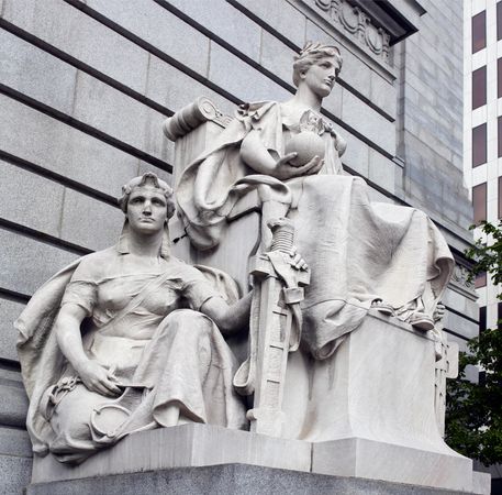 “National as Sovereign Power" sculpture, Providence, Rhode Island