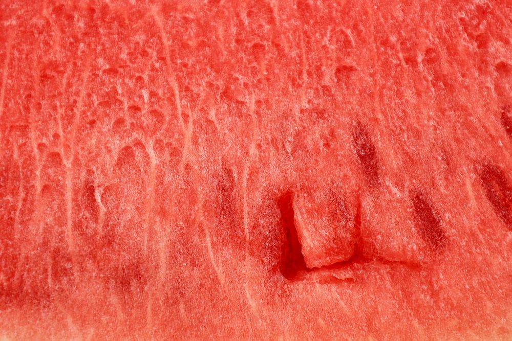 No Seeds Red Ripe Watermelon Texture