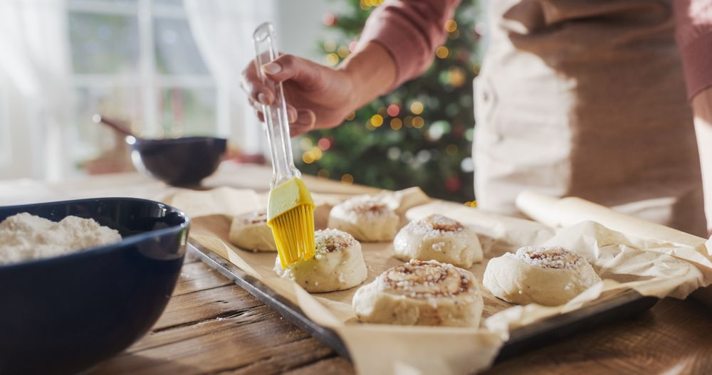 Delicious Buns Being Prepared to be Cooked for Evening Guests.