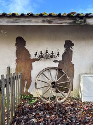 Metal sheet silhouettes