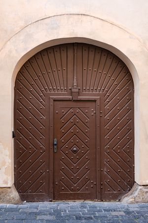 Decooration of the building in Old Prague