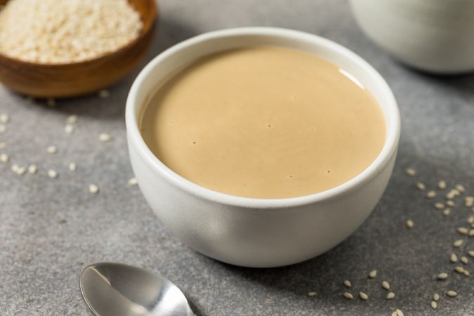 Homemade Organic Tahini Paste Sauce