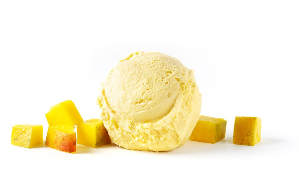 Mango ice cream