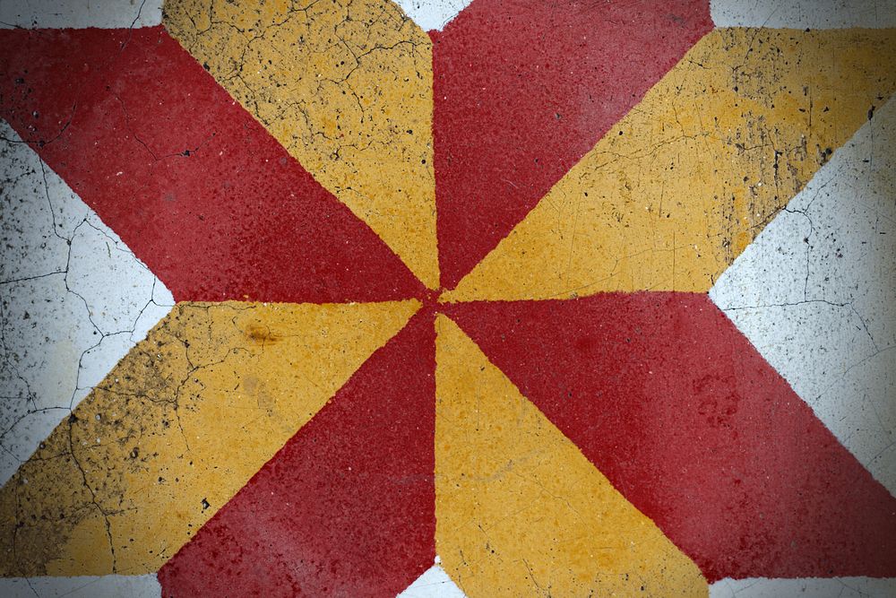 Close up dirty color tile texture background
