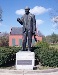 Louis Armstrong Statue, New Orleans, Louisiana e5z6g5