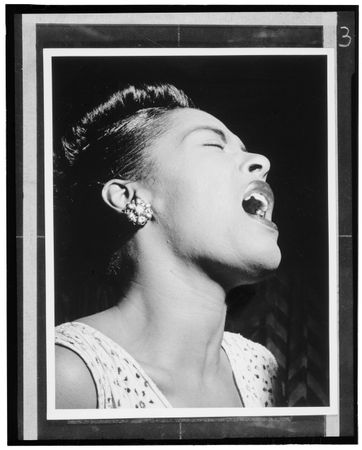 New York City, New York, USA - Feb, 1947: Billie Holiday