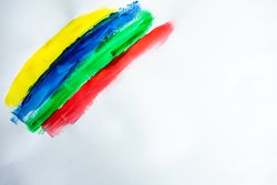 Abstract watercolor paint