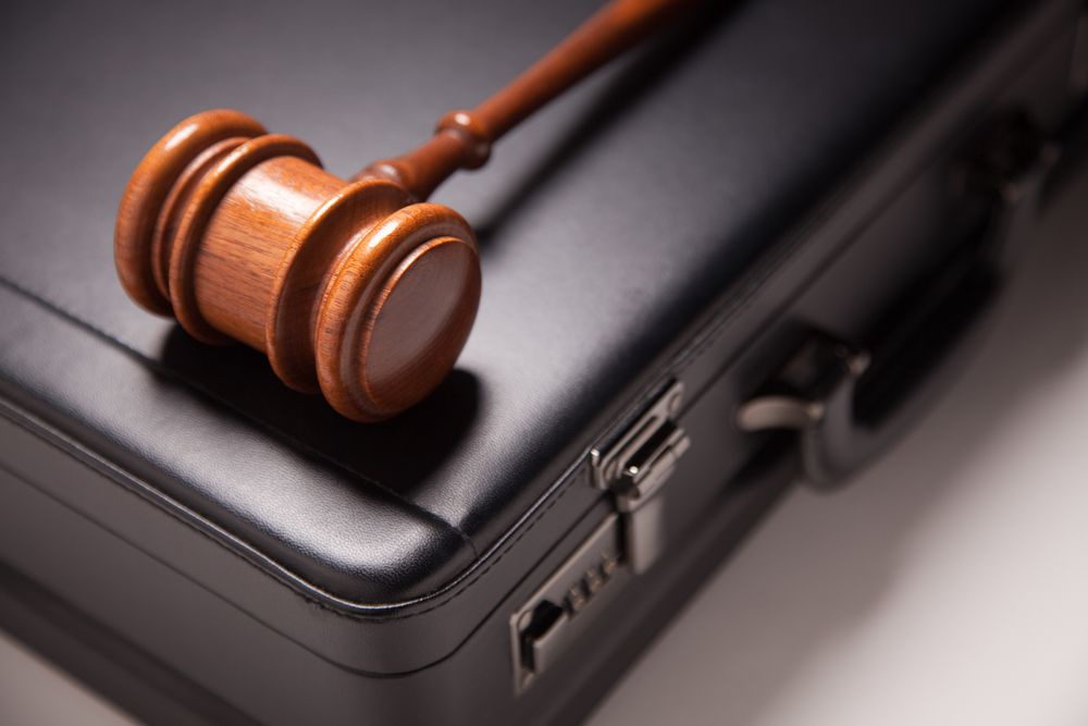 Gavel and Briefcase
