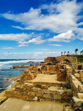 Ruins in Caesarea Maritima