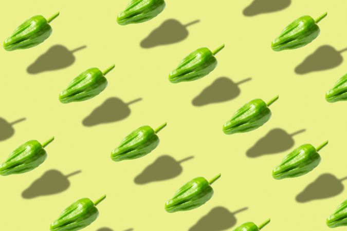 Fresh padron pepper