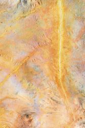 Surface of river soil with minerals