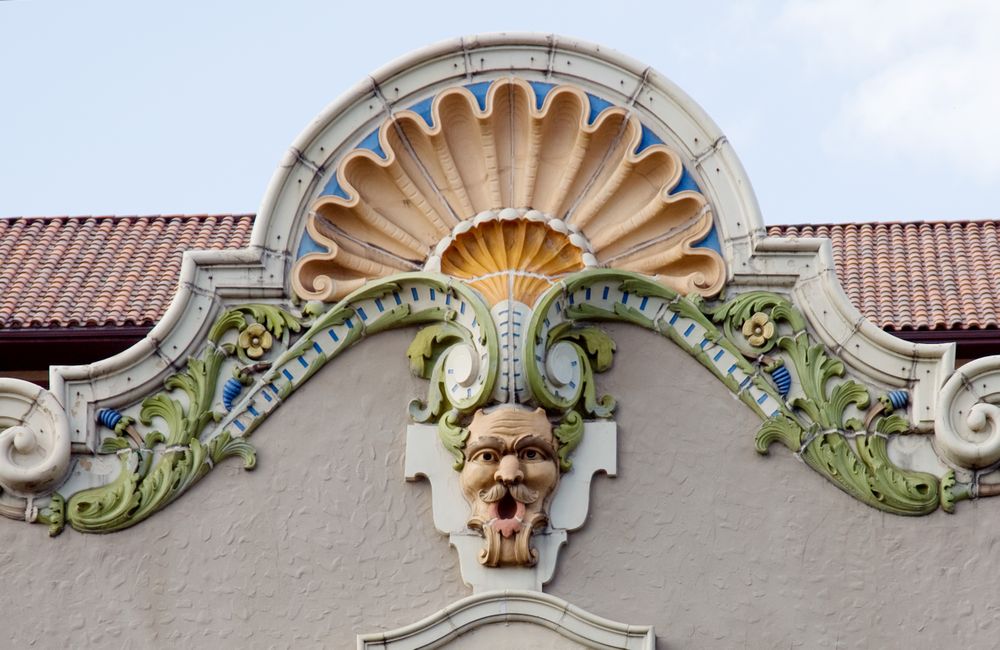 Detail on Country Club Plaza, Kansas City, Missouri