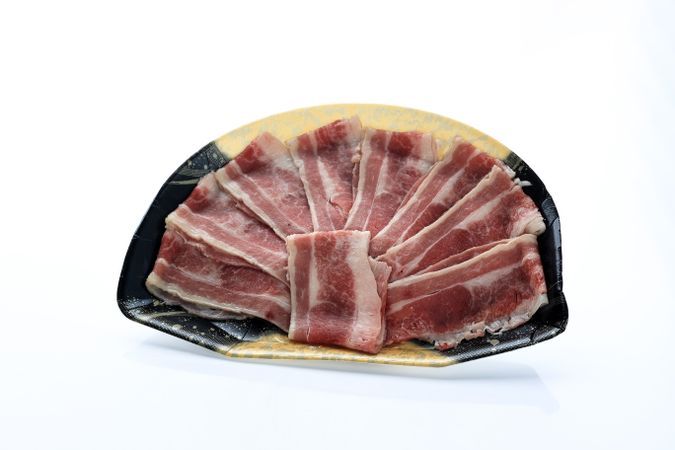 Shortplate Beef Slice on Japanese Packaging