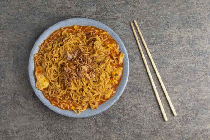 fried instant noodle