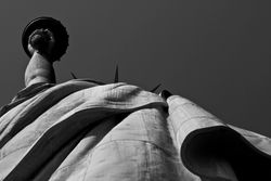 Statue of Liberty close up