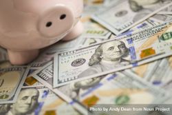Piggy Bank on Newly Designed One Hundred Dollar Bills 426jGx