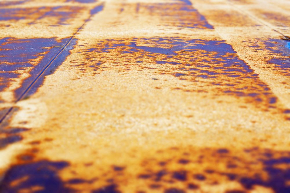 Old metal with corrosion texture