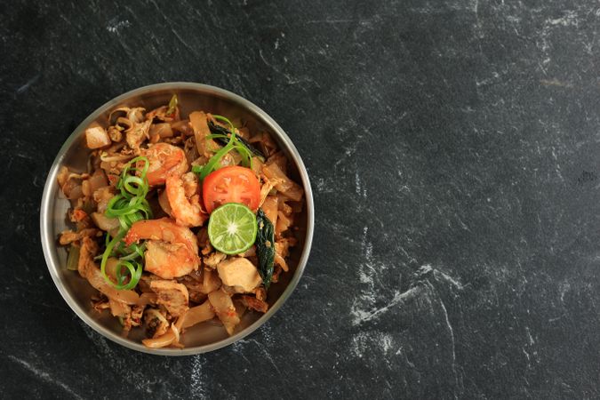 Kwetiau Udang, Stir Fry Char Kway Teow Kwetiau Seafood