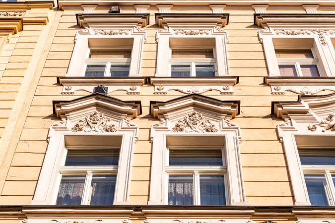 Decooration of the building in Old Prague