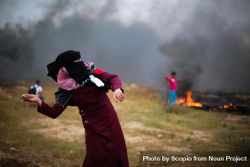 Pictures from the demonstrations on the Gaza border, demanding the lifting of the Israeli siege on the Gaza Strip 5pDZA5