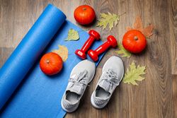 Concept of Sport and Autumn, Sport and Autumn season