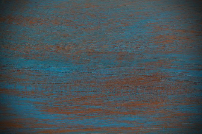 Close up blue wood plank texture