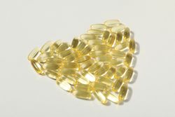 Immunity support capsules - Omega, health care concept