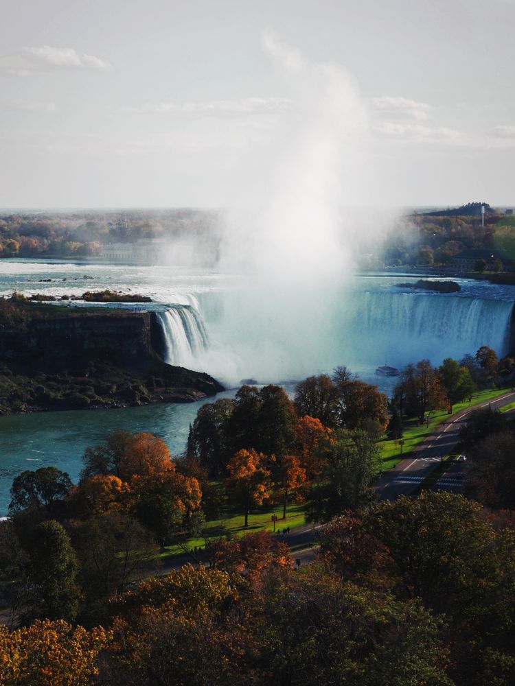 Landscape photography of the Niagara Falls