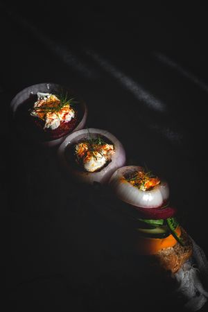 Homemade vegetable sandwich
