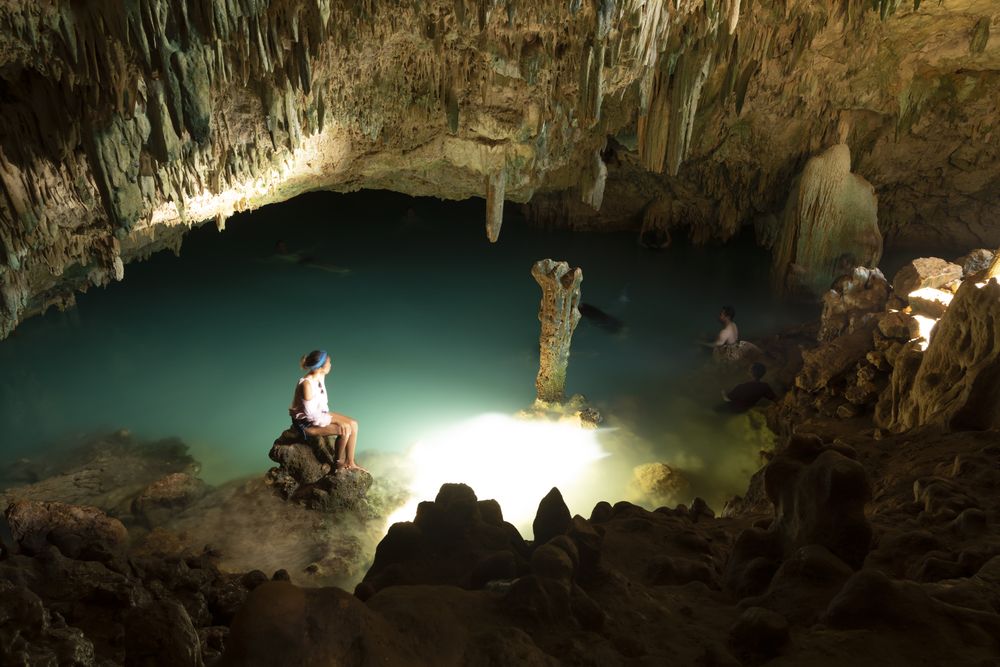 Rangko Cave, on the island of Flores, Indonesia