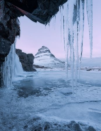 Mountains landscape in Iceland
