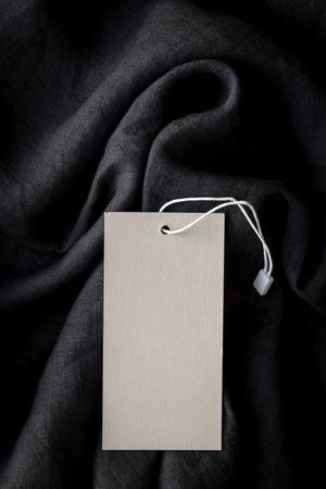 Cardboard labels for price or advertising