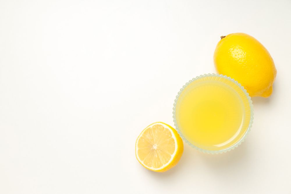 Concept of tasty drink, Limoncello, space for text
