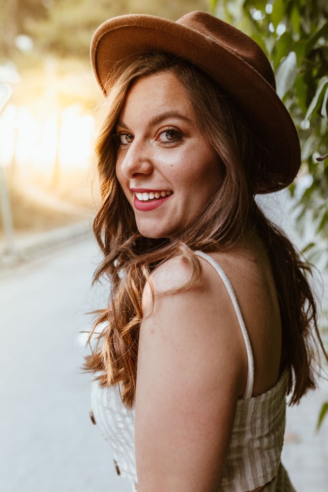 Beautiful fashionable woman
