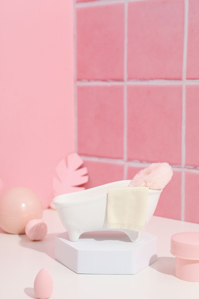 Concept of cosmetic and beauty care, space for text