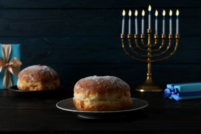 Concept of Jewish winter holiday, Hanuka holiday