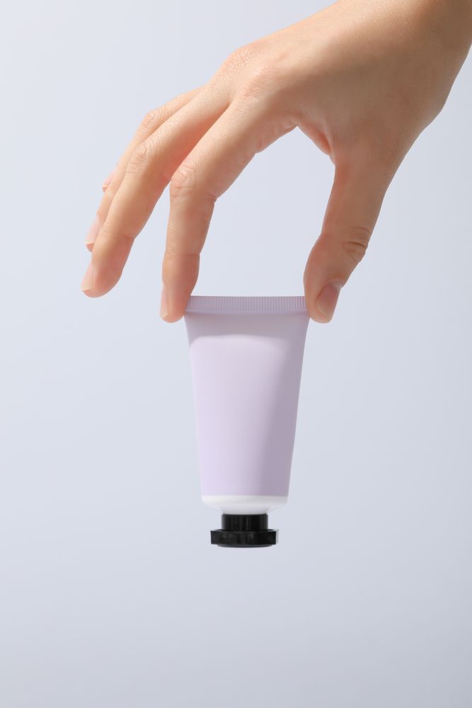 Concept of skin and body care, cream cosmetic