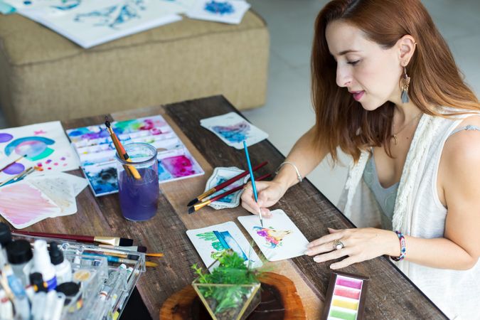 Watercolor painting