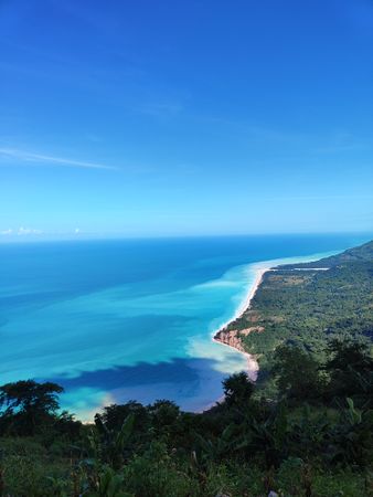 Beach With Blue Sky