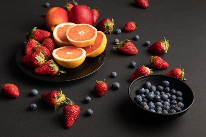 Assorted fruits for breakfast