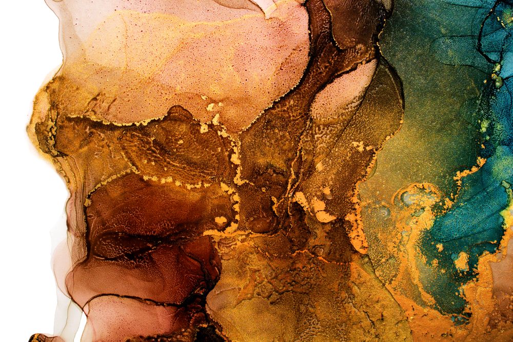 Alcohol ink colors art background