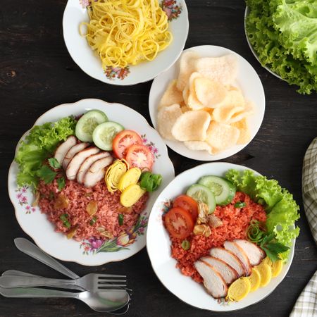 Nasi Goreng Merah Makassar and Surabaya, Red Fried Rice